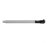liquet allongée de 1,27 cm, poignée longue de 435 mm, acier au chrome vanadium, outil réversible bidirectionnel pour réparation automobile et espaces restreints, finition argentée (style lisse)