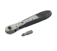liquet compacte 1/4 avec réglage rapide de la direction, construction en acier 45# pour les tâches à couple élevé, prise en main confortable pour l'entretien automobile, taille 12 cm