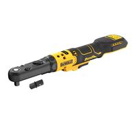 Clé à cliquet DEWALT XR 18V Brushless - Têtes interchangeables 1/4, 3/8" et porte-embout hexagonal 1/4" - DCF510N-XJ"