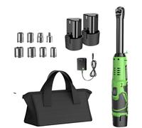 liquet électrique, couple de 50 Nm, 2 batteries incluses, rallonge de 15 cm pour 50 Nm, norme UE