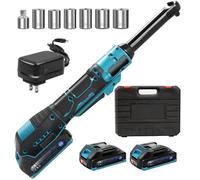 Cle A Cliquet Electrique Sans Fil 3/8 Pouces 220Nm 21V 6.3 Pouces Long Col 400Tr/Min Avec Lumiere Led Compatible Batterie Makita 18V