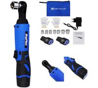 liquet Electrique Sans Fil 40N.M DAYPLUS 3-8 Pouces Lampes de travail LED 7 Douille 2 Batterries