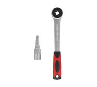 liquet en acier au carbone pour réglage de la valve et du connecteur 1/2", tailles compatibles, argent noir, design ergonomique pour (B)