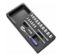 liquet Expert Module d'outils douilles et cliquet 3/8'' - plateau plastique