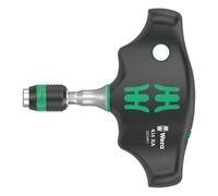 liquet manche en T avec embout Wera 400 Kompakt 1-4 Noir