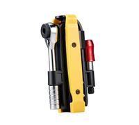 liquet Multitool 16 en 1 | Clé pliante à 72 dents, équipement de service compact en acier allié pour cyclistes, utilitaire de
