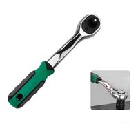 liquet professionnelle à 72 dents avec poignée réglable jusqu'à 440 mm pour l'entretien automobile et espace restreint pour l'accès (1/2) Vert