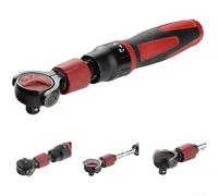 liquet télescopique 3/8 en acier au chrome vanadium, tête réversible à 72 dents extensible de 230 à 295 mm pour réparation automobile tâches mécaniques