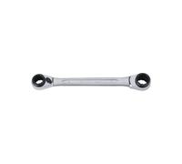 Llave Carraca Doble Plana 8-11
