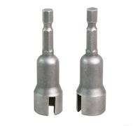 ouille à écrou papillon fendue 6,35 mm pour alliage d'acier au carbone pour ouille forgée hexagonale 1/4 pour crochets de 4,0 à 4,2 mm endue en forme de U