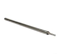 ouille creuse robuste en acier inoxydable avec tige hexagonale de 6,35 mm pour sécuriser les conduits, tuyaux et plafonniers, argent, 250 mm (14 x 300 mm)