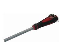 Clé à douille emmanchée bimatiere 6 pans 10 mm avec clip inox fme SAM - 291T10FME G