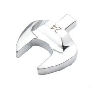 xtrémité ouverte pour tête d'entraînement de 9 x 12 mm ynamométrique en acier au chrome vanadium avec taille de mâchoire de 8 à 32 mm, outil à main argenté pour réparation automobile et