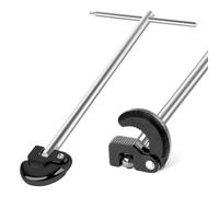 Clé À Lavabo Robuste Ergonomique De Précision Compact Réglable | Clé À Robinet Ajustable Et Robuste Pour Réparation Plomberie, Robinets Évier Cuisine, Tuyau Arrosage, Égout, Installation
