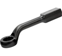 Clé à molette Bahco à double coude 2-9/16 avec extrémité annulaire, 362 mm