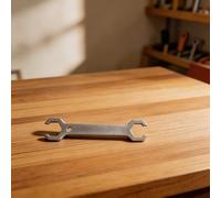 Clé à molette, double ouverture pour réparation de soupape de chauffage par le sol, collecteur intégré, outil multifonction (taille 27-29 mm)