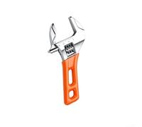 Clé à pipe compacte de 15,2 cm pour plomberie dans les espaces restreints | Alliage de chrome vanadium, forge traité thermiquement, haute dureté, résistant à la rouille, pour une construction durable