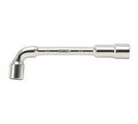 KS Tools - Clé à pipe débouchée 517.0407 - 7 mm, 6 pans, finition chromée (Chrome vanadium)
