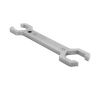 Clé à pipe en acier robuste 34-38 mm antirouille pour une résistance | Construction en acier au carbone, double taille 28-35 mm, moulage, placage résistant à la rouille, longue durée de vie