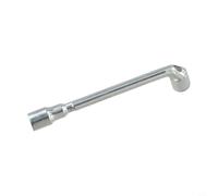 Clé à pipe en L galvanisée à 7 formes pour réparation automobile, plomberie, atelier automobile coudée outil à main (10 mm)
