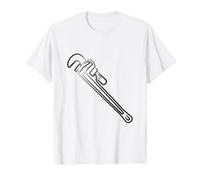 Clé à Pipe Plombier d'urgence T-Shirt Graphique avec Valeur