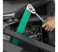 Clé à rallonge double tête multifonctionnelle avec adaptateurs de 1/2, 1/4 et 3/8 pouces, universelle pour les espaces restreints Extension Wrench