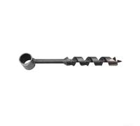 Clé à tarière manuelle de survie extérieure pour perçage du bois avec polissage en spirale professionnel et pointe de coupe (25 mm)