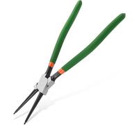 llen de 13 mm - mâchoires droites avec pointe forgée de 2,6 mm - outil robuste pour les vis à œillet et les clips en C - poignées ergonomiques orange/vertes - outil professionnel pour les spécial