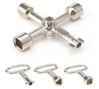 rmoire Électrique 6 Voies, Triangle 8mm, 3/4 Pans, Universelle, Pompier, Carré, Ouverture Compteur Eau Label