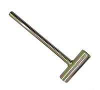 angle à double usage pour bouteilles d'oxygène, acétylène, gaz, outil de valve avec effet de levier précis pour le soudage, argent