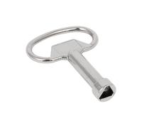 armoire - Clé triangulaire en métal ouille utilitaire pour valve de gaz | pour robinets de soupape, panneau de sécurité, unité , serveur, rack