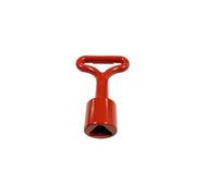 Clé de Batteuse Rouge Pompier Triangle FEMELLE 14 mm