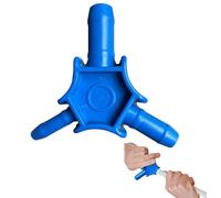 e Calibrage et Ébavureur Multicouche, Calibreur pour Tube Multicouche, Multi Calibreur Plastique pour Tubes de Diamètres 16mm, 20mm et 25mm (16-20-26)