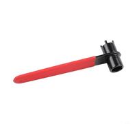e démontage 2 en 1 pour meuleuse d'angle avec quatre mâchoires et douille hexagonale de 16 mm n acier au chrome vanadium pour le retrait de la plaque de pression | Rouge Noir