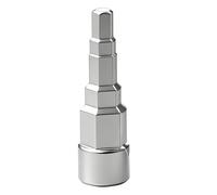 e Montage Étagée Universelle 1/2" à 5 niveaux, Douille pour Robinet liquet pour Sanitaires et Radiateurs, Outil Multifonction pour Installation et Démontage, 3/8 à 1-1/4 Pouces