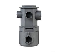 e plomberie multifonction 16 en 1 - Bords de mâchoire non marquants - Convient aux surfaces en acier inoxydable chromé poli - Design compact en ABS - Pour réparation de robinet et évier (A)
