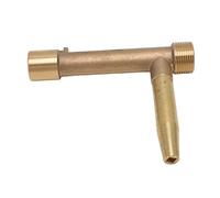 e Valve D'admission D'eau Rapide, en Laiton G1 dans le Port fileté Mâle e Valve D'Arrosage pour Tuyau D'Arrosage Agricole, Arrosage de Jardin, Humidification de Serre