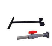e valve d'arrosage multifonction réglable long gadget facile | Outil d'arrêt d'arroseur pour arroseur extérieur Arroseur Bouche d'incendie Anti-refoulement