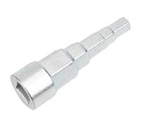 e valve de radiateur en 5 étapes compatible avec liquet de 1,27 cm et plusieurs tailles de douille pour thermostat de radiateur et raccord de vidange