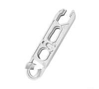 vier, clé réglable, outil de plomberie, extracteur de robinet robuste pour aérateur, drain, douche, poignée en alliage d'aluminium de 180 mm pour l'entretien de la cuisine et de la salle de