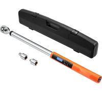 ynamométrique 1/2", 34-340 Nm ynamométrique pour vélo, moto & voiture, Mesure précise ± 2 % - Jeu de clés dynamométriques avec adaptateurs 1/2-3/8" & 1/2-1/4", tête de cliquet 72 dents