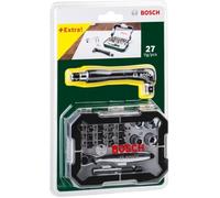 ynamométrique - Bosch - 2607017393 - Set de 27 pièces - Outil flexible - Embouts colorés