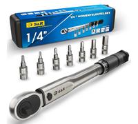 ynamométrique e couple - Jeu - 1/4 pouce - 5-25 Nm - Chrome vanadium - Pour vélo et roue de moto