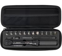 ynamométrique pour vélo, 1/4 de pouce, coffret de 15 pièces, de 2 à 20 Nm, avec embouts hexagonaux et Torx, et tige d'extension