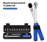 ynamométrique pré-réglée - Coffret de 15 pièces - Pour vélos - Pour métaux - Pour l'atelier et la maintenance