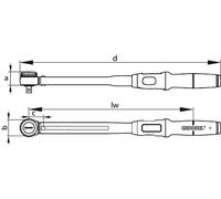ynamométrique TORCOFIX TF-K 5-25 Nm 1/4" Gedore | 4010886965566