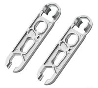 n aluminium à 16 fentes pour robinet pour remplacement du noyau de valve de retrait d'aérateur et entretien du pommeau de douche dans les travaux de plomberie résidentiels (B)