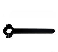 Clé hexagonale de 34 mm pour réglage d'écrou de boulon | Ajustement hexagonal de précision de 34 mm, noyau en alliage CR-V, revêtement noir antirouille, couple de sortie élevé