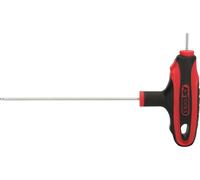 KS Tools Clé mâle 6 pans 151.8134 – tête sphérique, poignée en T – Ø5 mm