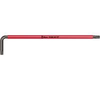 Cle male coudee WERA BlackLaser TORX T40, long avec fonction de retenue